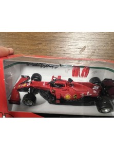 Burago - 1/43 - Ferrari - F1 Sf21 N 55 Carlos Sainz Jr. - SCATOLA ROVINATA