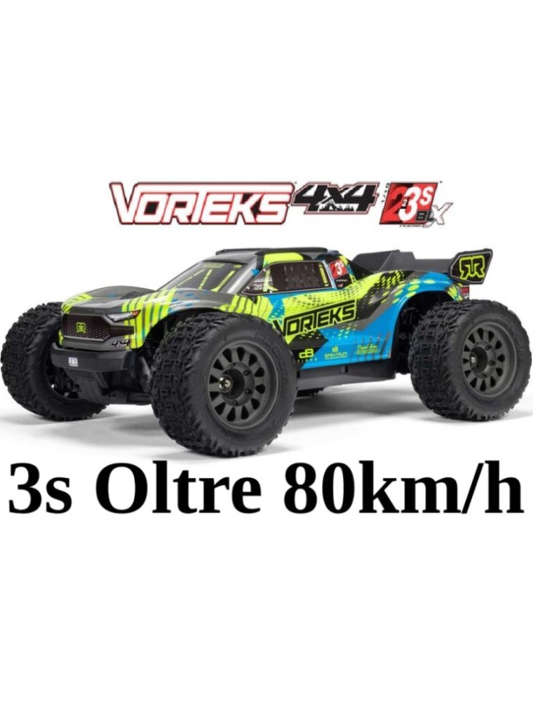 ARRMA - VORTEKS 223S Verde DSC 4X4 1/10 Brushless Stadium Truck