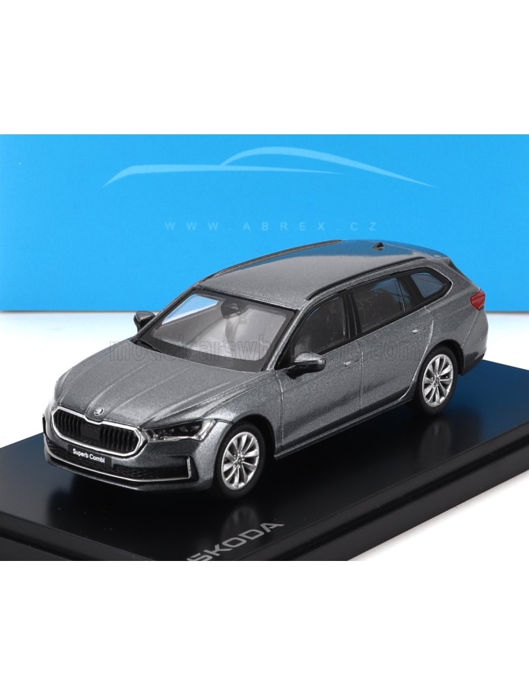 SKODA - SUPERB IV COMBI SW STATION WAGON 2023 - GRAPHITE GREY MET - 1/43