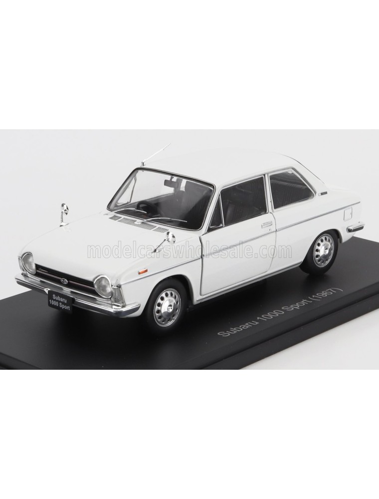 SUBARU - 1000 SPORT 1967 - WHITE - 1/24