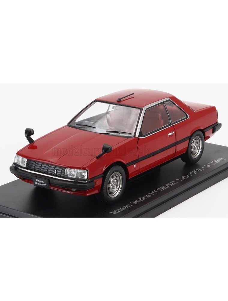 NISSAN - SKYLINE HT 2000GT TURBO GT-E 1981 - RED - 1/24