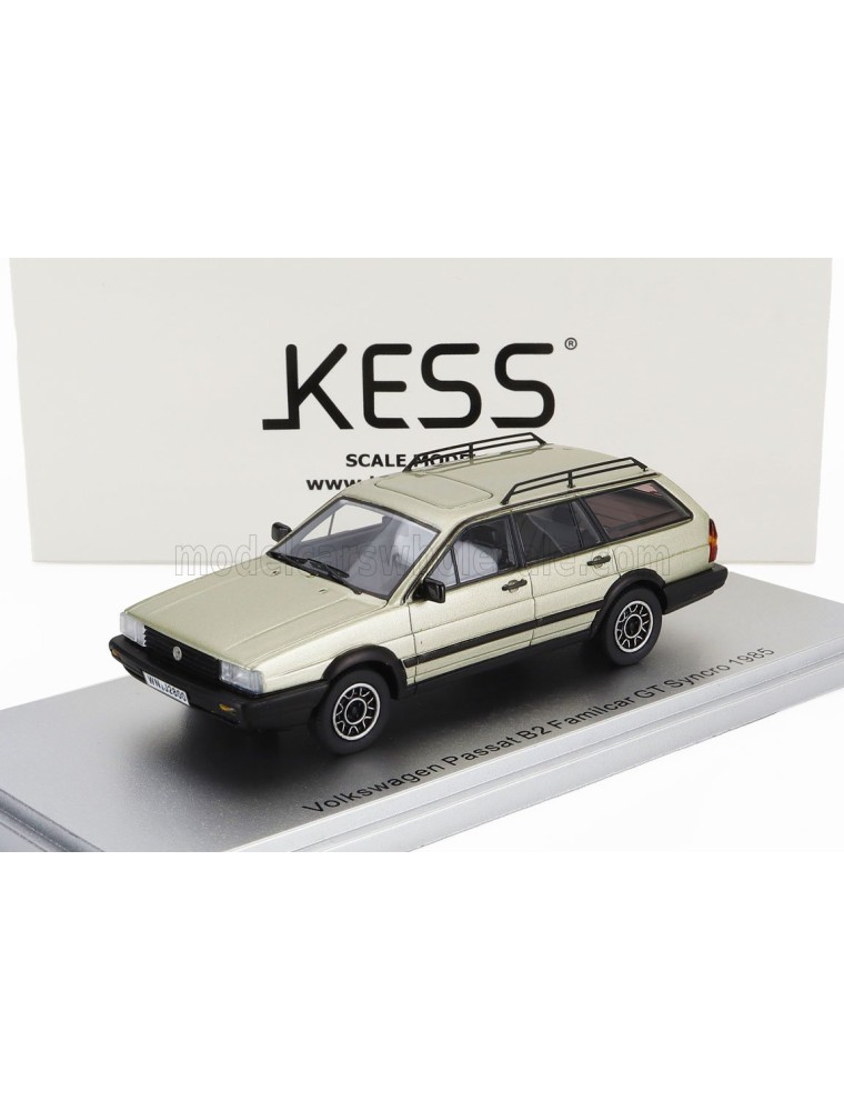 VOLKSWAGEN - PASSAT B2 VARIANT 2.0i SYNCRO 1984 - SILVER FLASH MET - 1/43