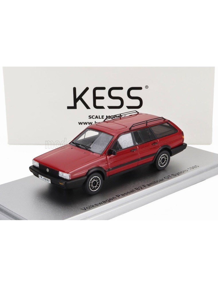 VOLKSWAGEN - PASSAT B2 VARIANT 2.0i SYNCRO 1984 - ROSSO TORNADO - RED - 1/43