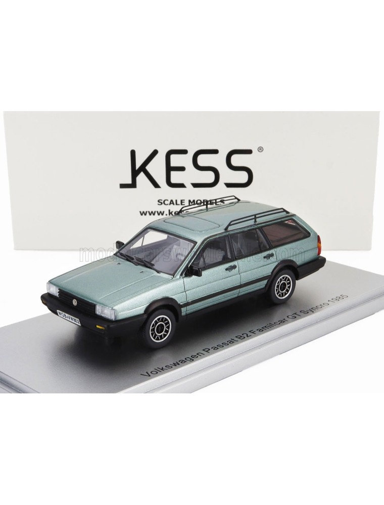 VOLKSWAGEN - PASSAT B2 VARIANT 2.0i SYNCRO 1984 - GREEN MET - 1/43