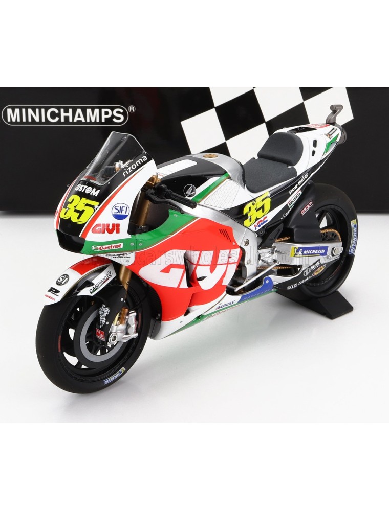 HONDA - RC213V TEAM LCR HONDA N 35 MOTOGP SEASON 2018 C.CRUTCHLOW - WHITE RED BLACK - 1/12