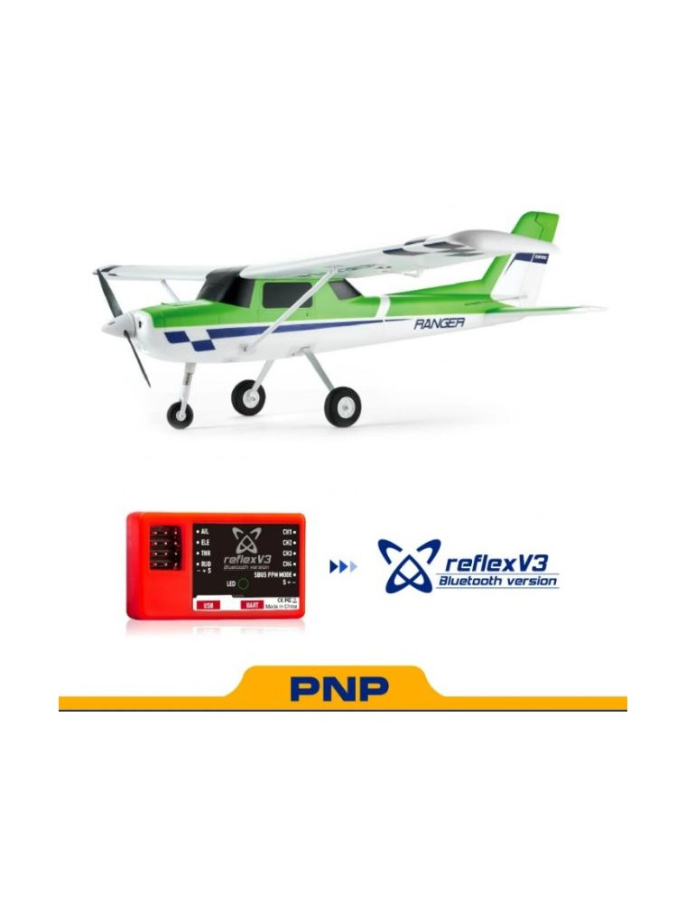 FMS - Ranger verde EP V2 1220mm PNP con Gyro reflex V3