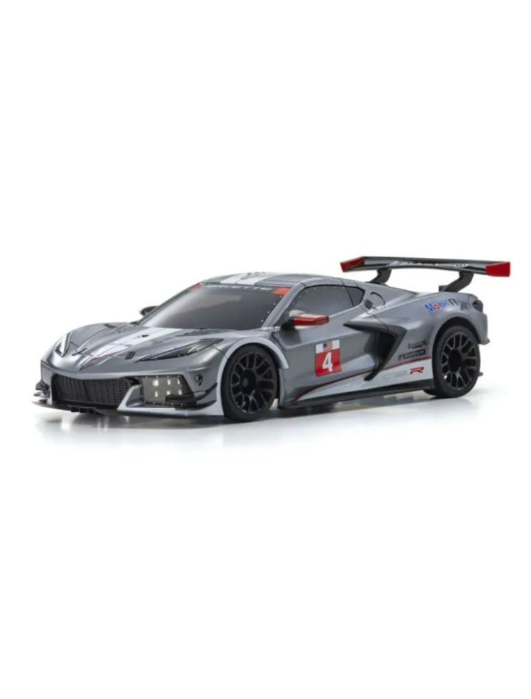 Kyosho - Carrozzeria Chevrolet Corvette C8R Gun Metal/White (W-MM) Mini-Z