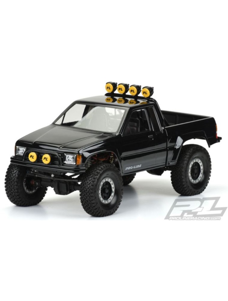 Protoform - Carrozzeria Toyota Hilux SR5 passo 313mm per telai SCX10 trasparente