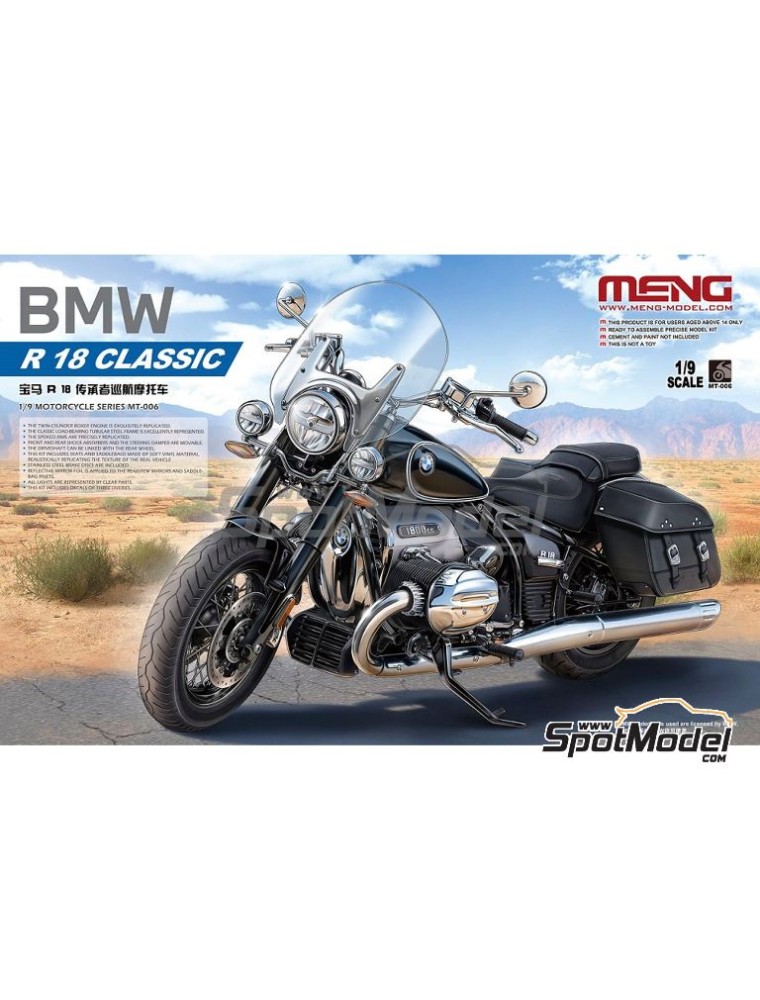 MENG - BMW R 18 Classic 1/9