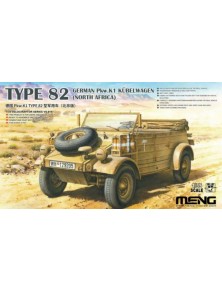 MENG - Camionetta Type 82 German Pkw.K1 K belwagen (North Africa) 1/35