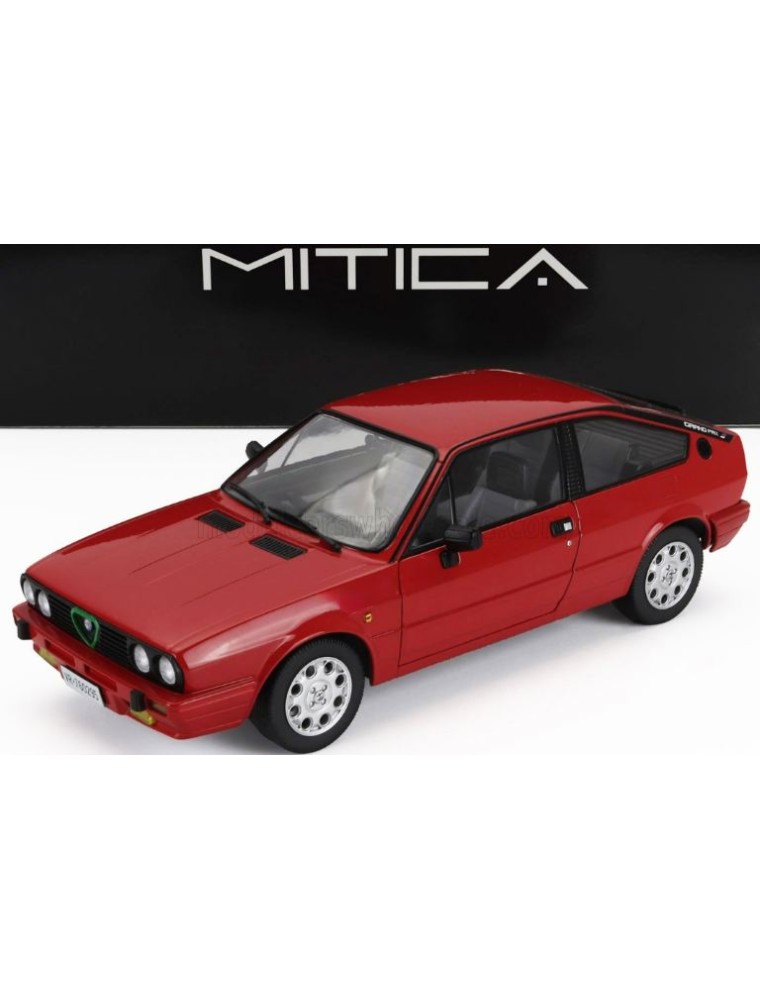 MITICA - Alfa Romeo Sprint 1.5 rossa 1/18 Quadrifoglio Verde Grand-Pprix 1986