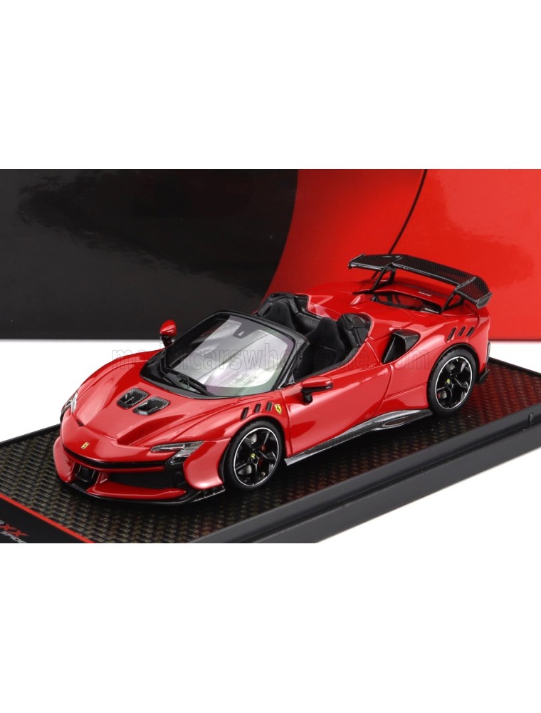 FERRARI - SF90 XX STRADALE SPIDER 2024 - ROSSO CORSA 322 - RED BLACK - 1/43