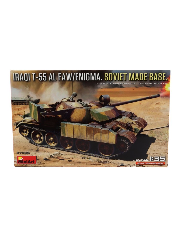 TANK - T-55 AL FAW ENIGMA SOVIET MADE BASE MILITARY 1945 - / - 1/35