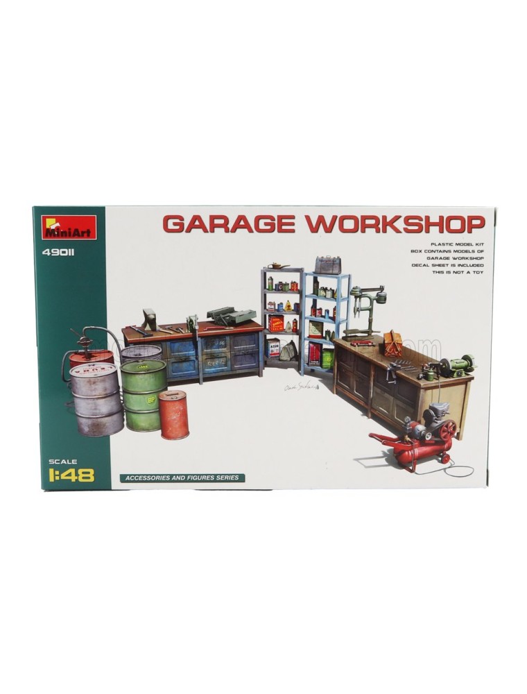 ACCESSORIES - GARAGE WORKSHOP - / - 1/48