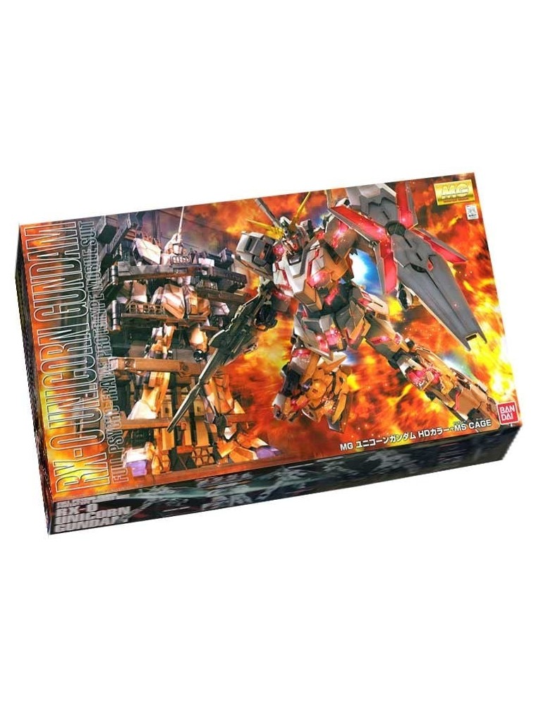 Gundam MASTER GRADE MG Model Kit Unicorn Screen Image Special Set Costruzioni, 1/100 Bandai