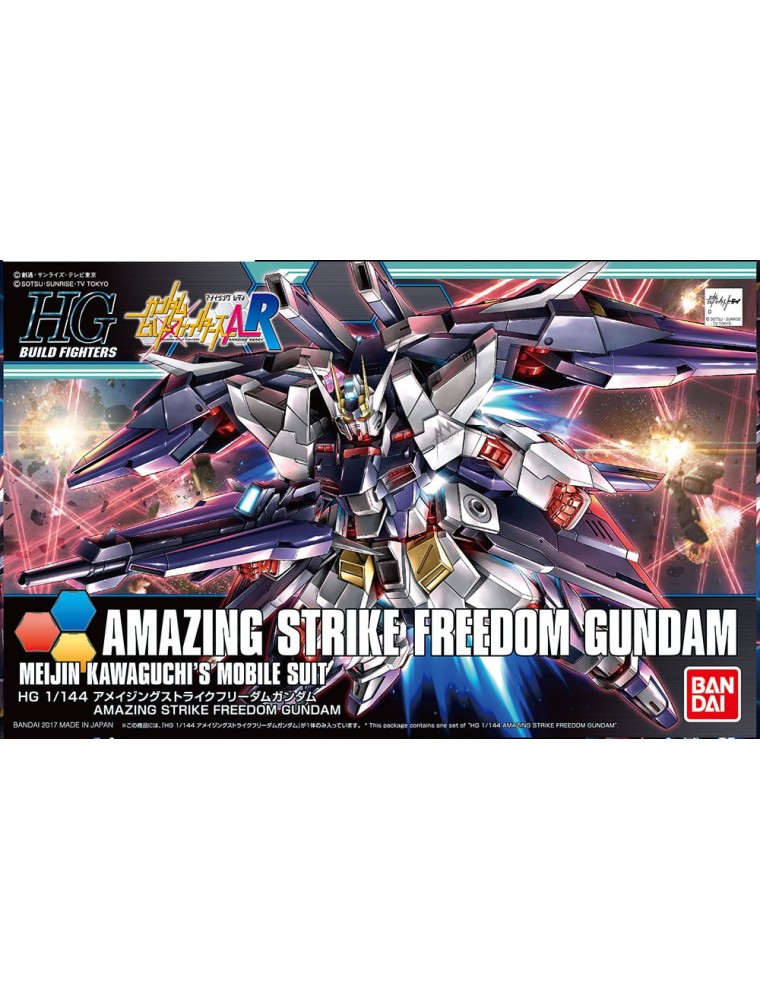 GUNDAM HIGH GRADE HGBF MODEL KIT STRIKE FREEDOM AMAZING 1/144 BANDAI