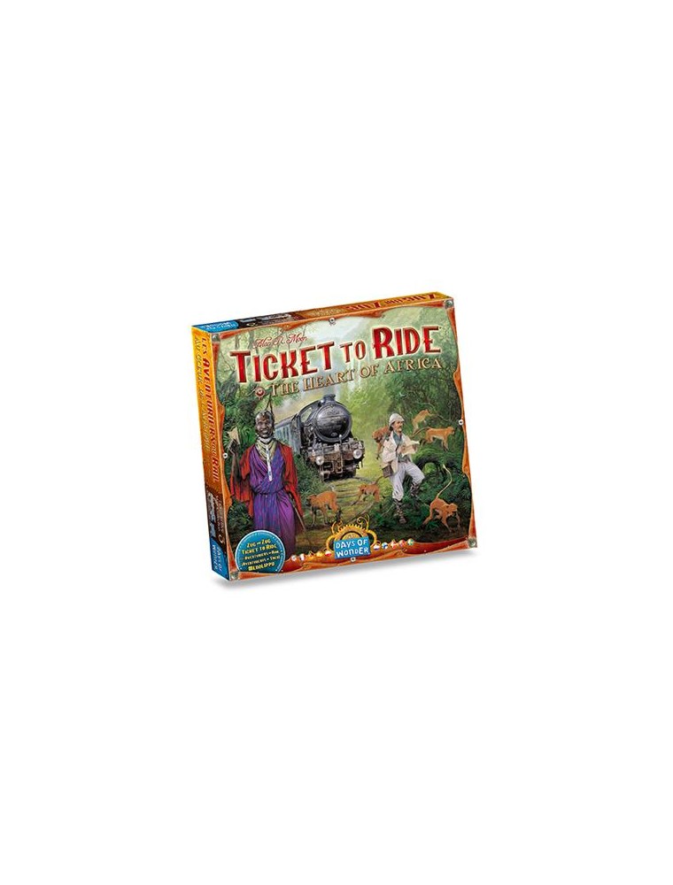 Ticket To Ride The Heart of Africa (ITA) Espansione Gioco da Tavolo 8+