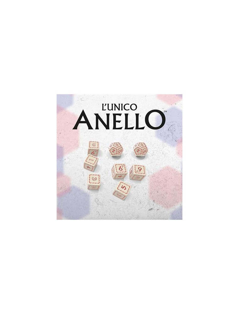 L'Unico Anello - Set di Dadi Compagnia - Accessorio Gioco di Ruolo Fria Ligan