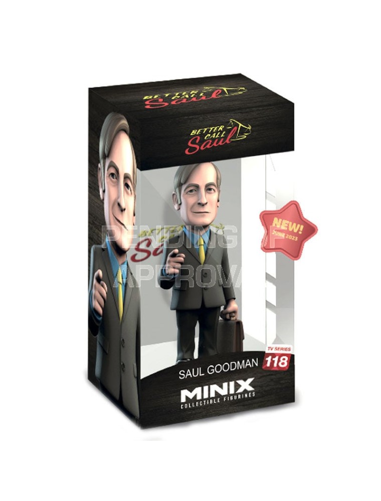 Better Call Saul Statua Saul Goodman 12cm Minix