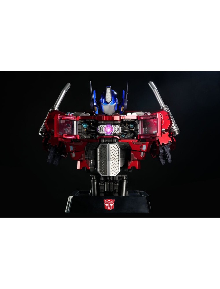 Transformers Busto Generation Action Figura Optimus Prime Mechanic Busto 16 Cm Unix Square