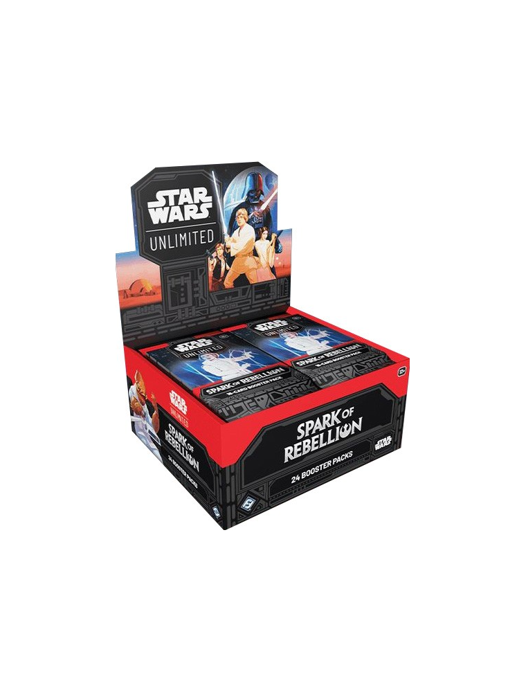 Star Wars: Unlimited Spark of Rebellion Booster Box 24 buste (ENG)