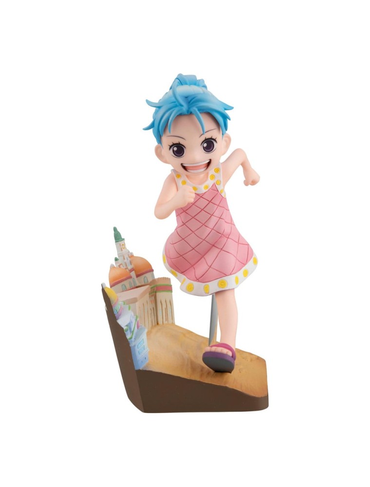 One Piece G.e.m. Series Pvc Statua Nefertari Vivi Run! Run! Run! 12 Cm Megahouse