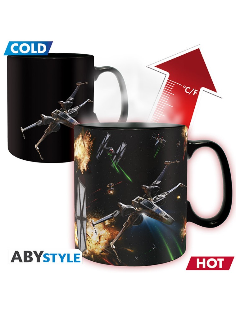 Star Wars - Tazza Heat Change- 460ml- Space Battle