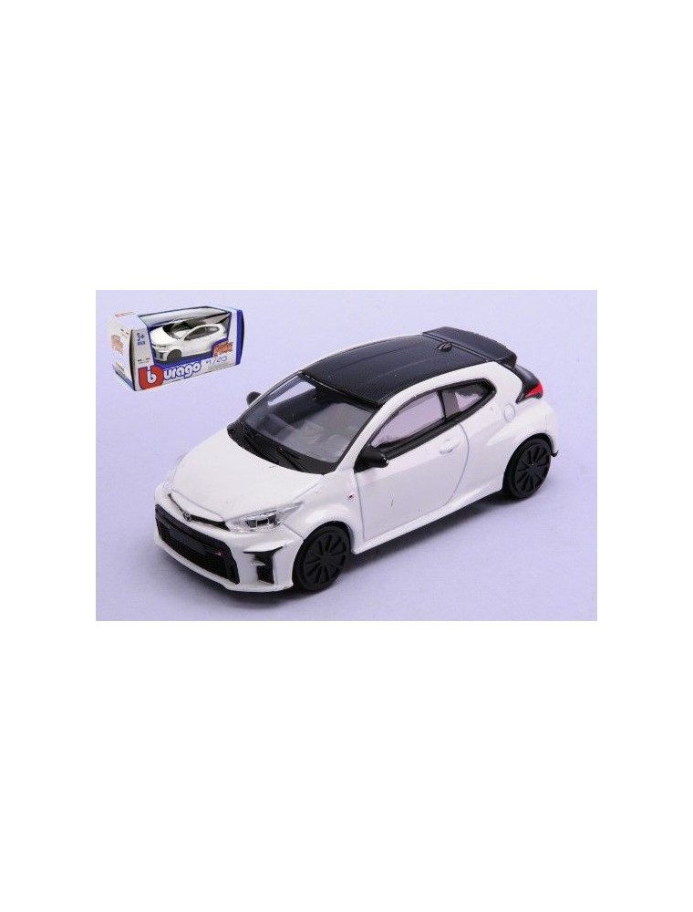 BBURAGO BU30470W TOYOTA GR YARIS WHITE 1:43 Modellino