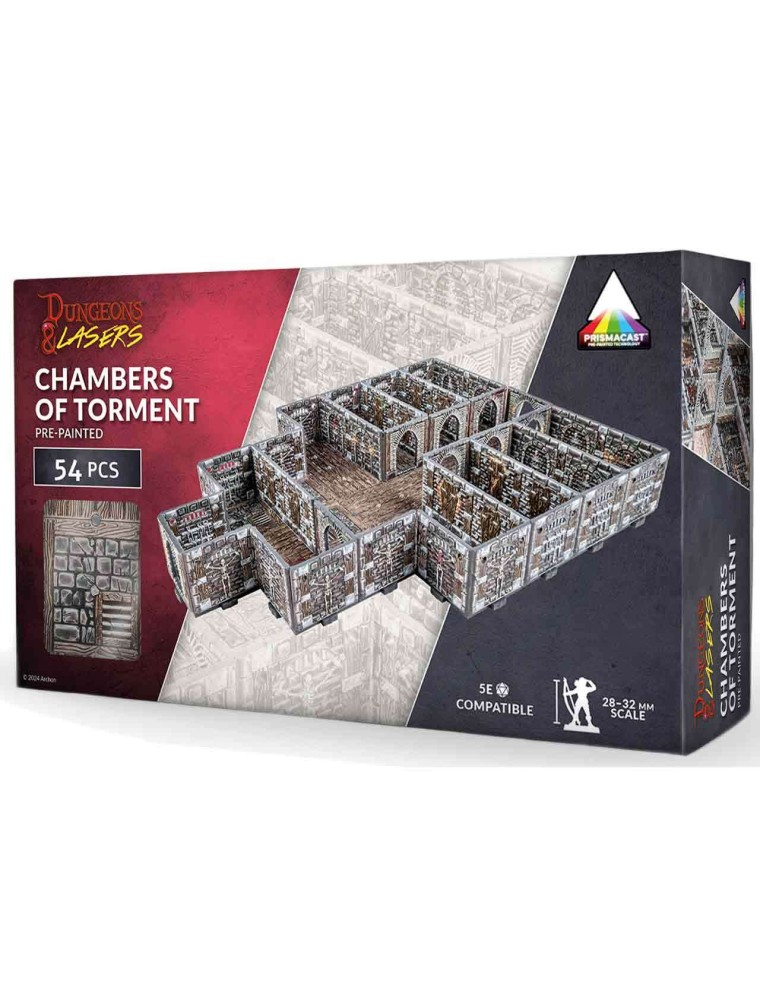 D&L CHAMBERS OF TORMENT PRISMACAST Miniature E Modellismo Archon Games