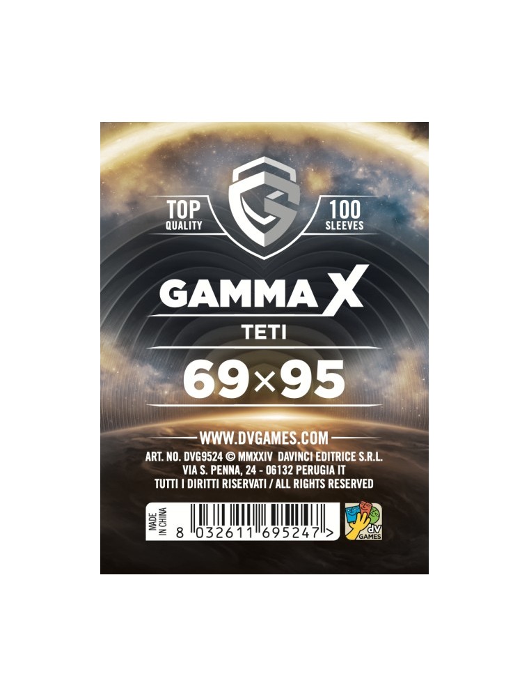 Gamma X Bustine Protettive Teti 69 X 95 mm Dv Giochi