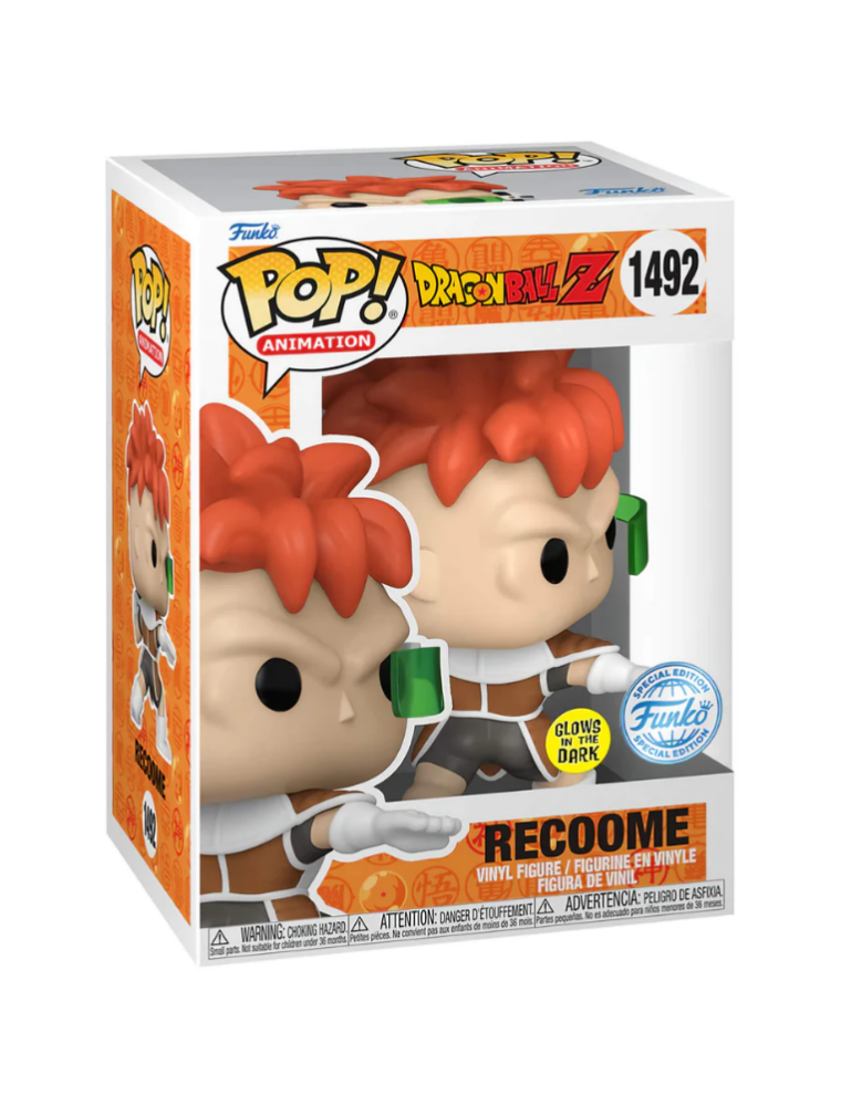 Dragon Ball Z Pop! Animation Figura Vinile Recoome 9 Cm Edizione Speciale Funko