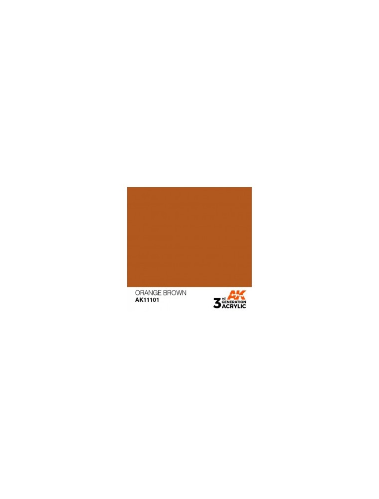 AK INTERACTIVE - Orange Brown 17ml