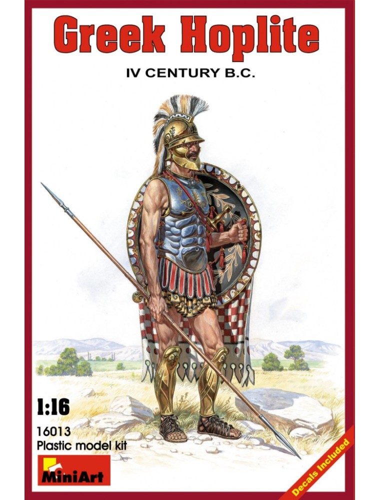 MINI ART - 1/16 Greek Hoplite.  IV century B.C.