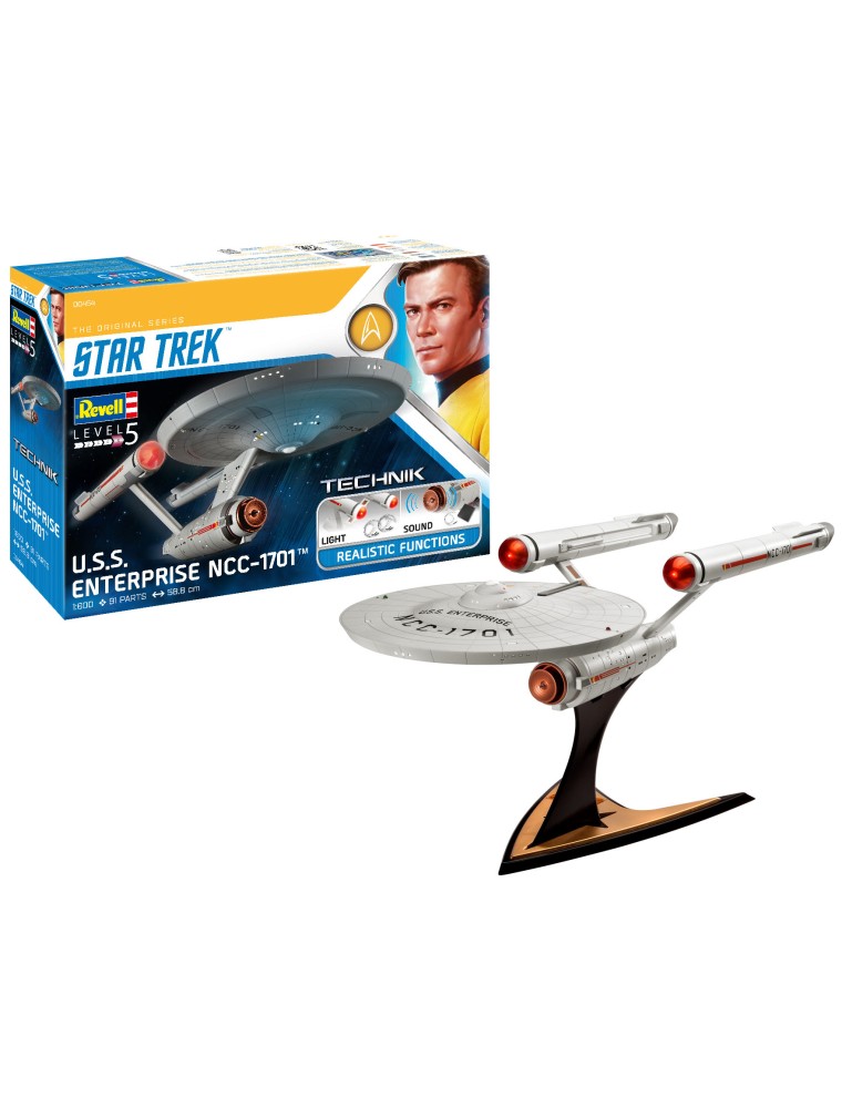 REVELL - 1/600 USS Enterprise NCC-1701 (Star Trek) (Technik)