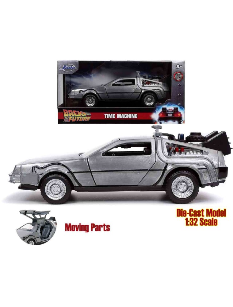 BTTF I DELOREAN DIE CAST 1:32