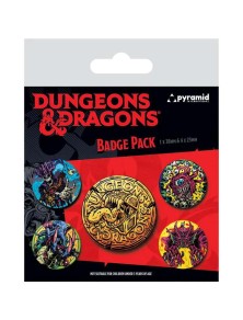 DUNGEONS & DRAGONS BADGE PACK