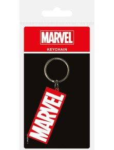 MARVEL LOGO RUBBER KEYCHAIN