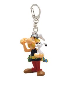 ASTERIX WITH IDEFIX KEYCHAIN