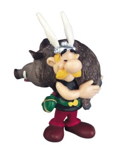 ASTERIX ASTERIX WITH BOAR...