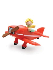 LITTLE PRINCE IN HIS PLANE...