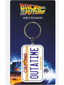 BTTF LICENSE PLATE KEYRING