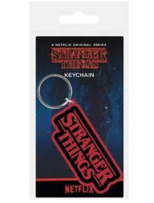 STRANGER THINGS LOGO KEYCHAIN