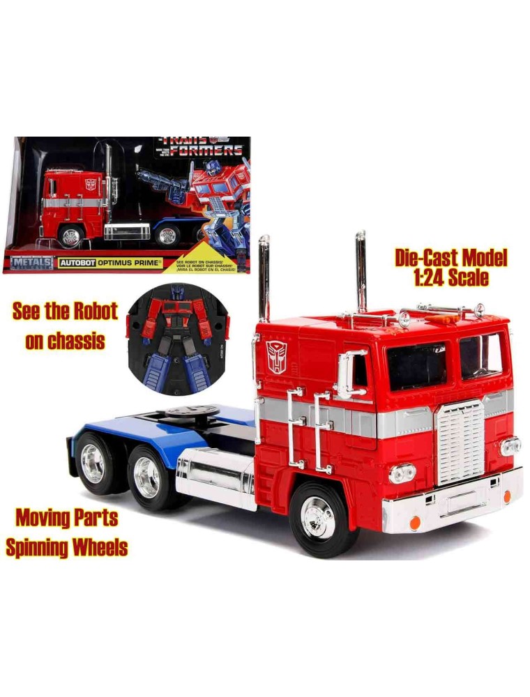 Transformers Optimus Prime 1:24 Die-cast