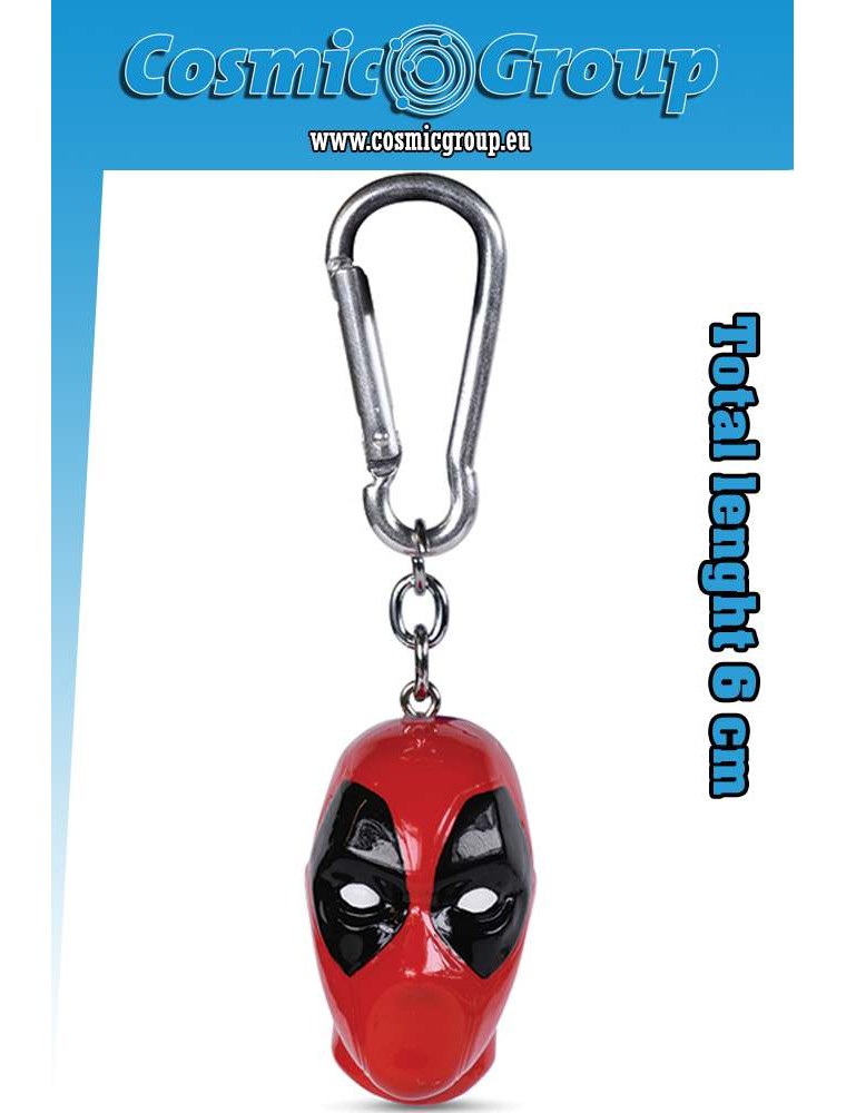 DEADPOOL RESIN 3D KEYCHAIN