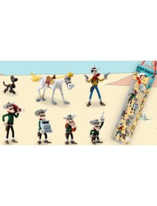 LUCKY LUKE TUBE 7 FIGURES