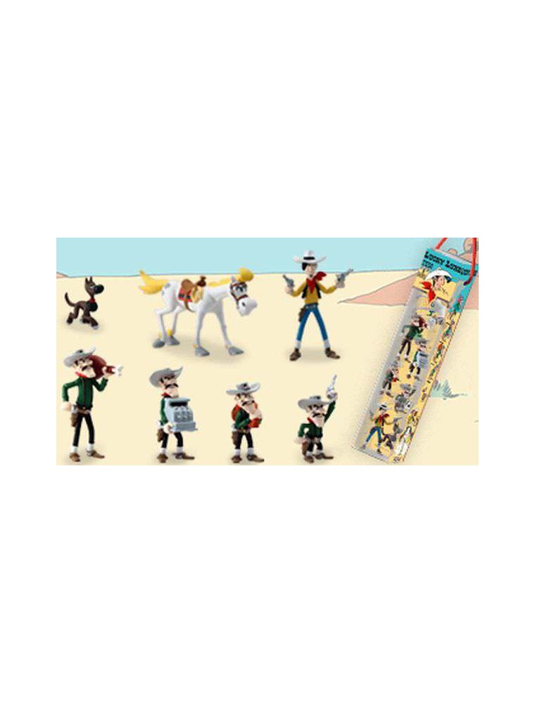 LUCKY LUKE TUBE 7 FIGURES