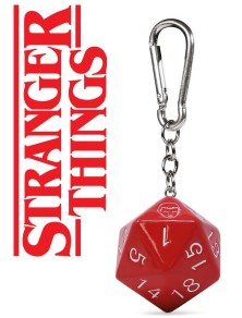 STRANGER THINGS D20 3D KEYRING