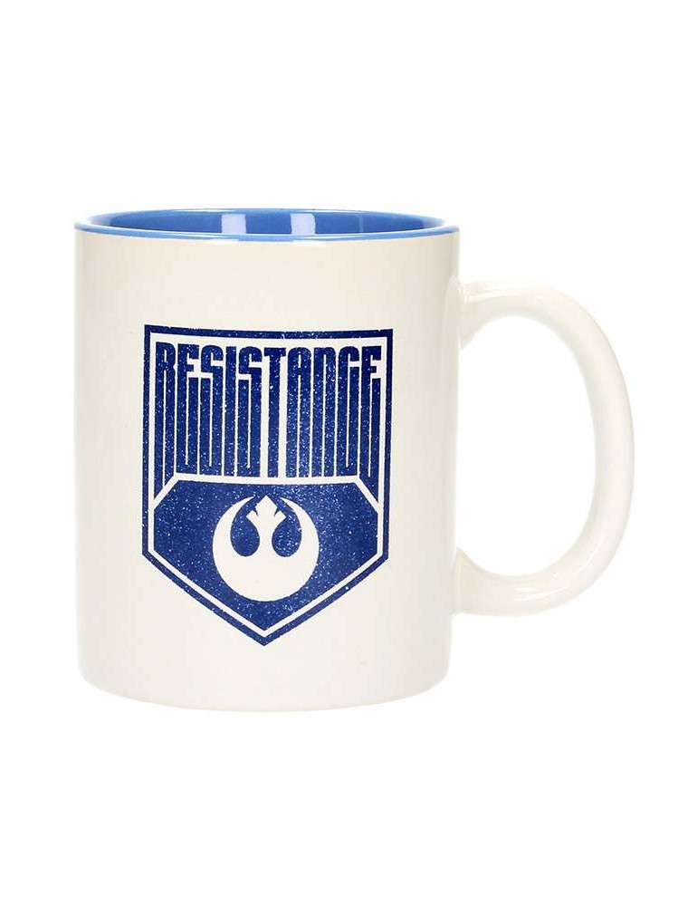 SW EP7 RESISTANCE LOGO WHITE/BLUE MUG