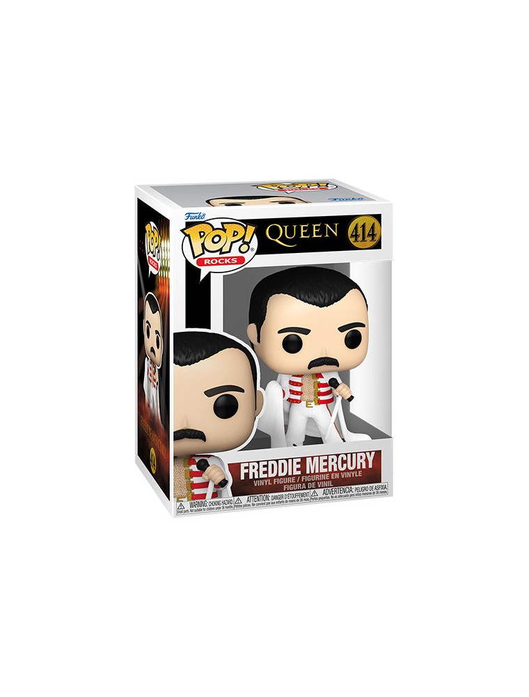 FUNKO POP Rocks Queen Freddie Mercury w/Cape 414