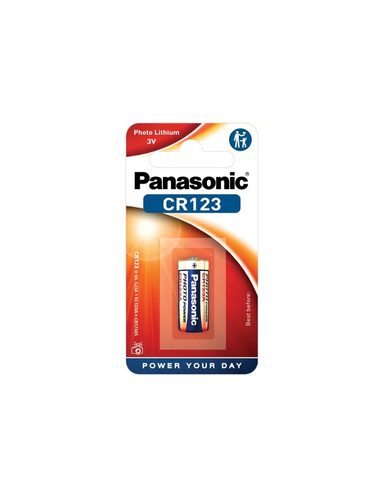 CR-123AL/1BP batterie cilindriche al litio Panasonic